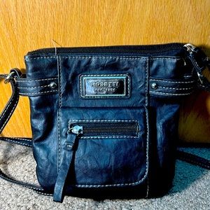 Black Leather Rossetti Mini Bag